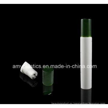 Trío de 19mm (3/4") de Metal Roller Ball tubo plástico para cosméticos envases